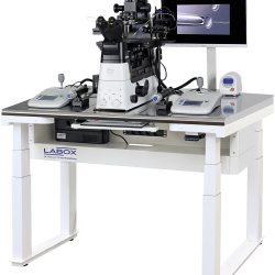 phoca_thumb_m_lfm_labox_antivibration_table_with electric height adjustable stand Photo Gallery